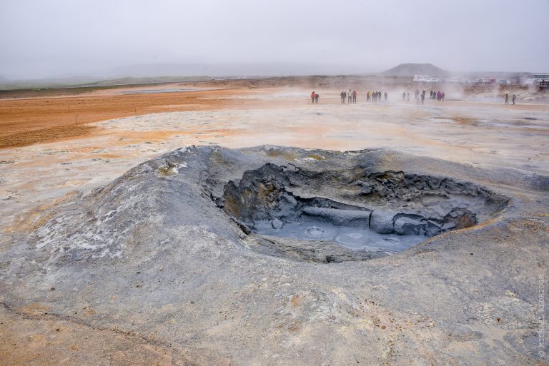 Námafjall Hverir geothermal area, Iceland