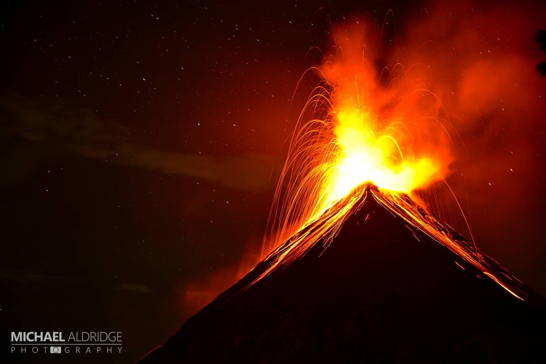  Volcan  de Fuego  eruption Adventure of a Lifetime