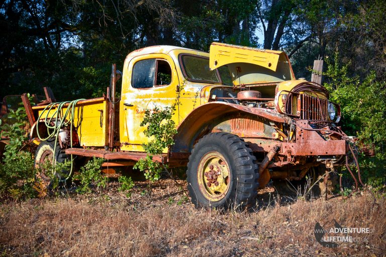 Abandoned Truck in Big Sur