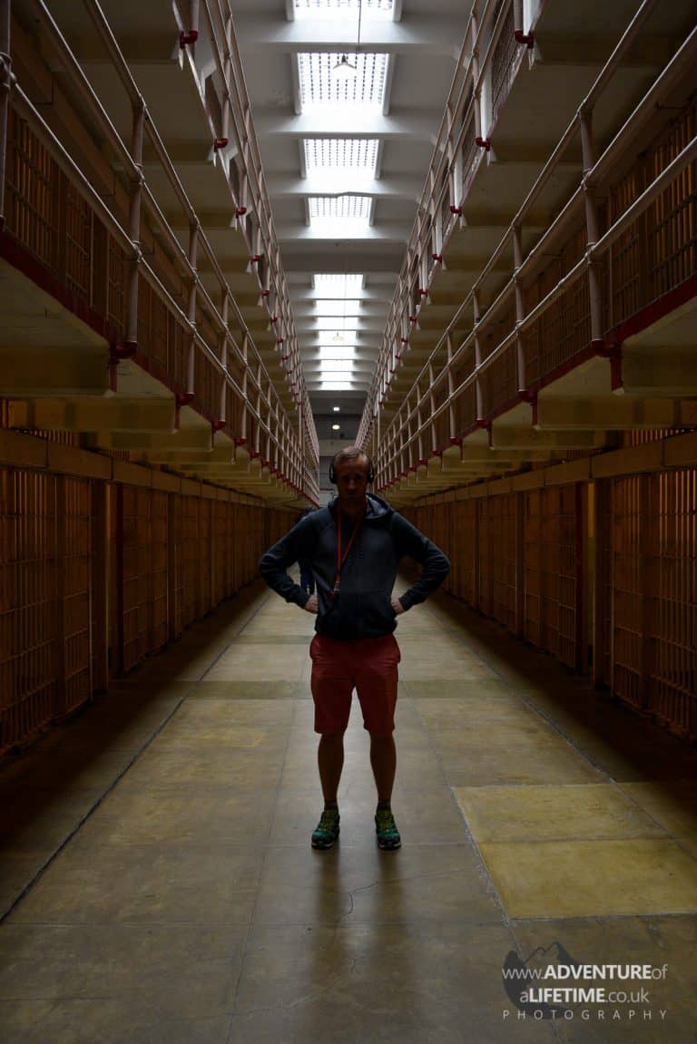Micheal in Alcatraz
