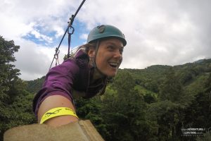 Dora Ziplining in Costa Rica