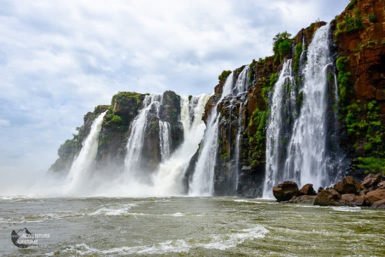 Iguazu Falls from boat trip