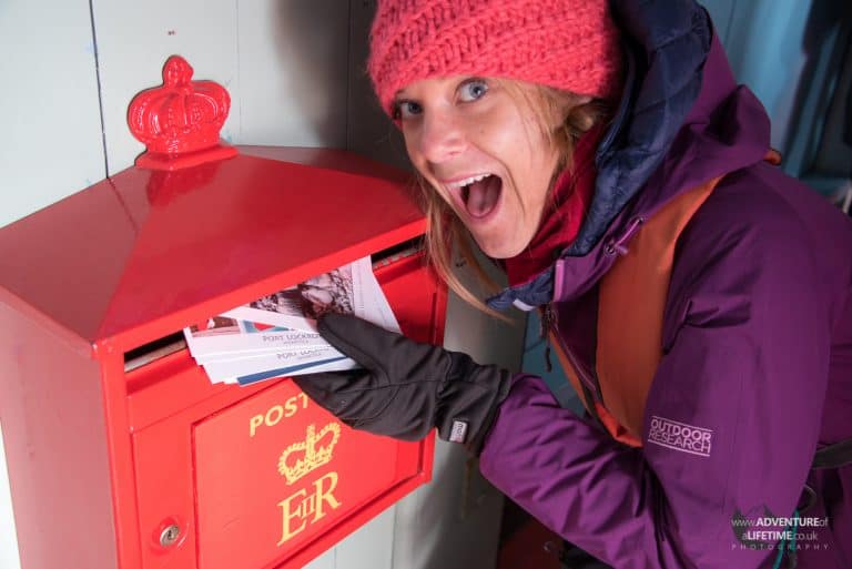 Dora Post Box at Port Lockroy, Antarctica