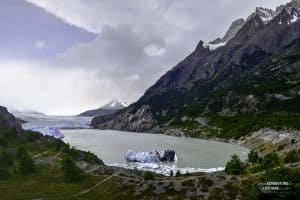 Grey Glacier Mirador in Torres del Paine
