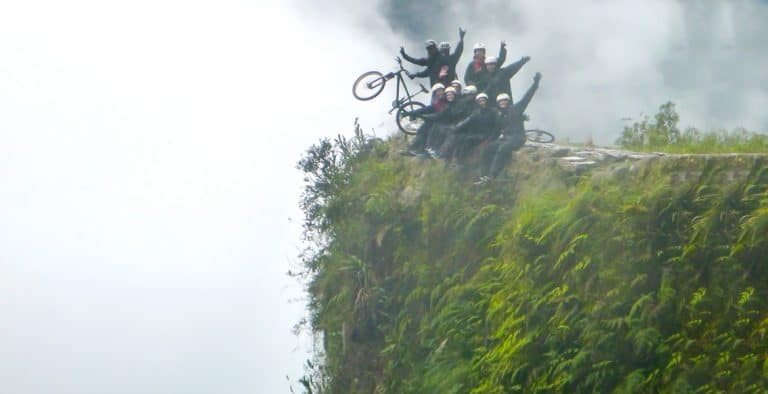 Mountain Biking Death Road - World's Most Dangerous Road with Gravity
