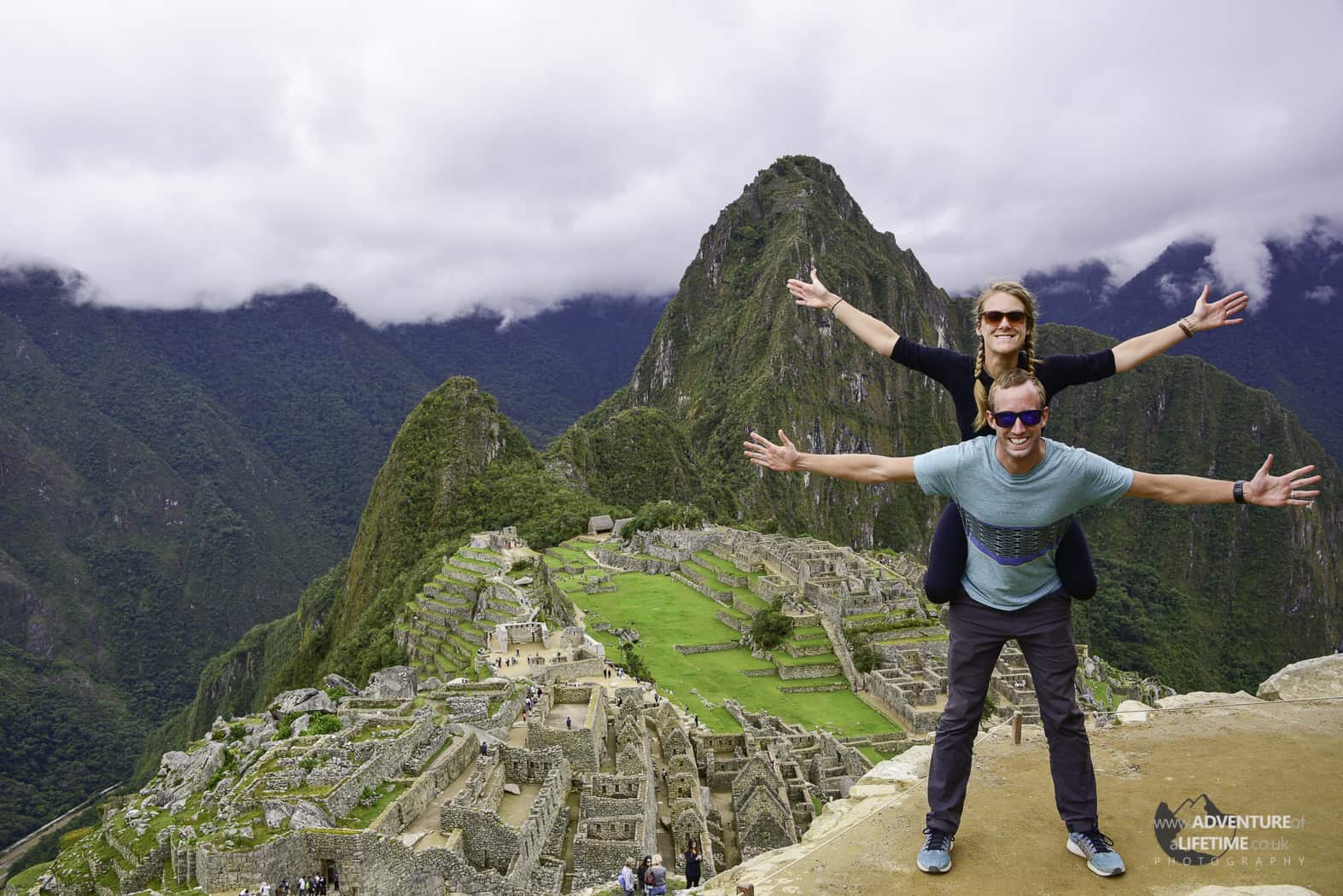 Michael & Dora at Machu Picchu