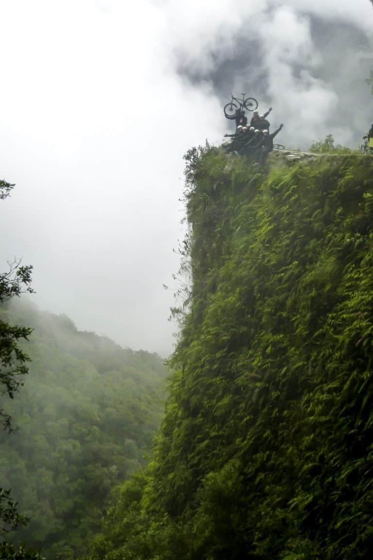 On the Edge of Death Road