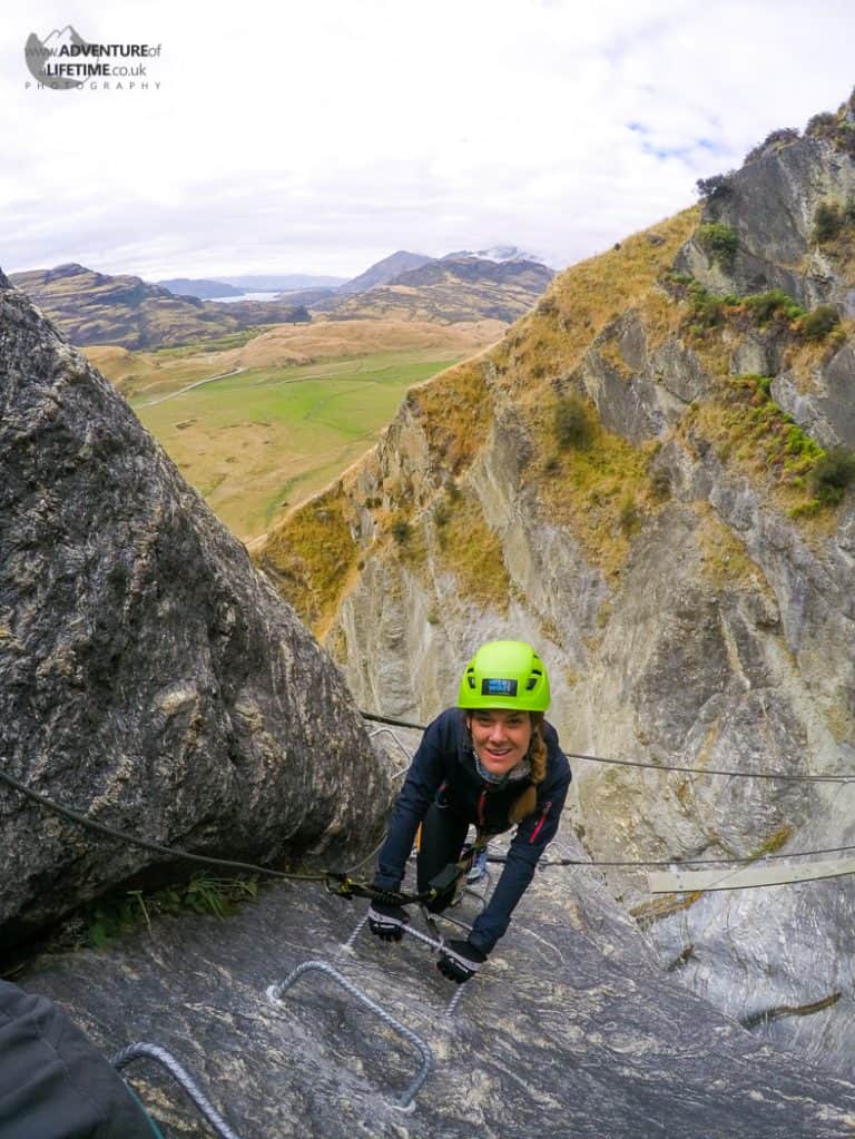 Dora Rock Climbing in Wanaka