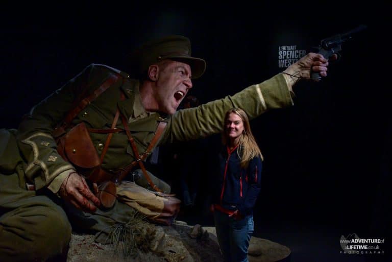 Huge Scale Gallipoli Exhibit with Dora