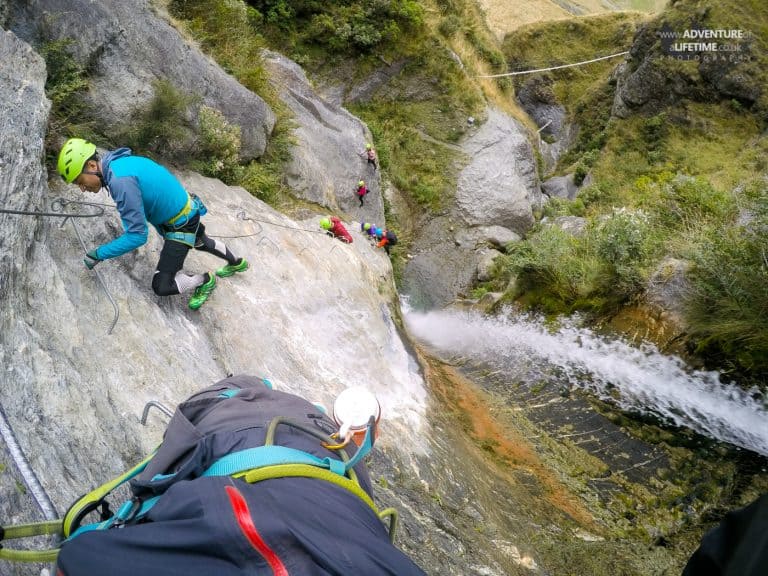 Lake Wanaka Via Ferrata Climbing