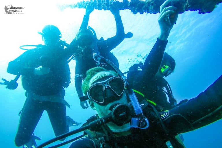 Scuba Diving at Julien Rocks