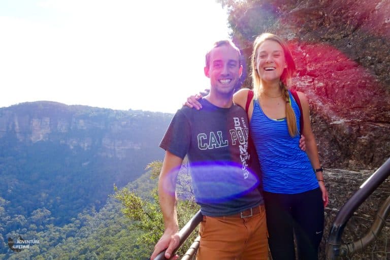 Laughing at The Blue Mountains