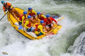 Rafting the Tully River