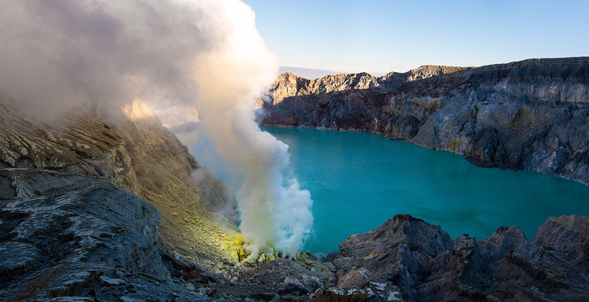 Ijen Volcano, from our travels around Indonesia